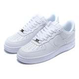 Air Force 1 Skate Nike Premium Af1 07 Low White Branco