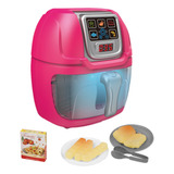 Air Fryer Fritadeira Brinquedo Cozinha Infantil Com Luz Som