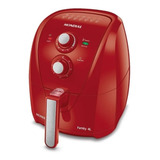 Air Fryer Mondial Family Inox 127v De 4l Afn 40 Cor Vermelho