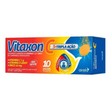 Airela Vitaxon C 3 Tripla Ação Sabor Laranja 10 Comprimidos