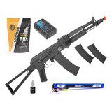 Airsoft Ak105s Neptune Rossi Rifle Elétrico Et Airsoft 6mm