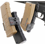 Airsoft Mag Duplo Carregador Tático M4 M16 556 Magazine Clip
