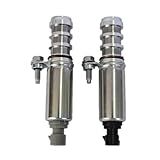 AISELAN 1 Par VVT Kit De Válvula Solenoide De Atuador De Posição Do Eixo De Comando De Admissão E Escape Compatível Com Equinox Malibu Cobalt HHR Terrain Saturn Substitui 12655421 12655420