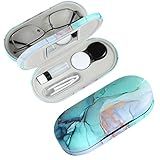 AITIME Estojo Para Lentes De Contato Kit De Estojo De Contato Estojo De Lente De Contato Portátil Dupla Face 2 Em 1 E Estojo Para óculos Com Kit De Armazenamento Portátil E Multifuncional Durável