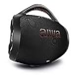 AIWA Caixa De Som Boombox BBS01 200W RMS IP66 Com Alça 30h De Bateria Bluetooth 5 3 TWS