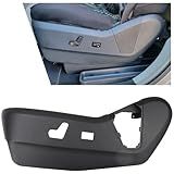 AIWGIW 924 438 Capa De Trilho Do Lado Do Motorista Compatível Com Dodge Grand Caravan 2011 2019 Chrysler Town And Country Preta