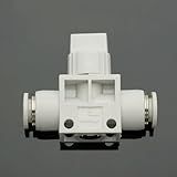 Ajuste 4 Mm 6 Mm 8 Mm 10 Mm 12 Mm Tubo OD Pneumático Válvula Manual Regulador De Fluxo De Ar Válvula De Controle De Fluxo De Velocidade De Ar