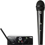 AKG Pro Audio WMS40MINI Sistema De Microfone Sem Fio US25A Com Receptor SR40 E Mini Transmissor De Bolso PT40