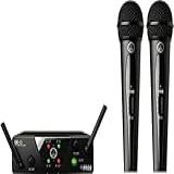 AKG Sistema De Microfone Sem Fio Pro Audio Preto MINI2VOC US25A C