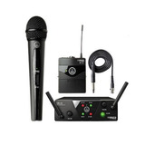 Akg Wms40 Mini Dual Vocal E Instrument Microfone Transmissor