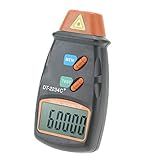 Akozon Tacômetro Digital DT 2234C Tacômetro Digital Portátil Sem Contato Com Foto LCD Digital De Alta Precisão Mini Medidor De Testador De RPM