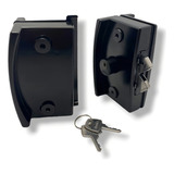 Al Indústria Fechadura Al 3530 3534 P Porta De Vidro De Correr Cor Preto