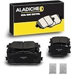 ALADICHE Conjunto De Pastilhas De Freio De Disco De Cerâmica Dianteiras Traseiras De Atualização Compatível Com LEXUS ES300h 2013 2018 LEXUS ES350 2007 2017 TOYOTA Camry 2007 2018 TOYOTA Avalon