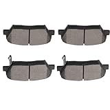 ALADICHE Conjunto De Pastilhas De Freio Dianteiras De Cerâmica 4 Peças Adequado Para Hyundai Azera 2010 2012 Para Hyundai Santa Fe 2013 2016 Para Hyundai Santa Fe Sport 2011 2015 Para Kia Sorento