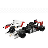 Alain Prost Mclaren Mp4 5 1989 Campeão Miniatura Tsm 1 18