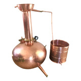 Alambique De Cobre Puro 100 Litros Completo