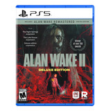 Alan Wake 2 Deluxe Edition Ps5 Midia Fisica