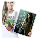 Alanis Morissette Poster Quadro Placa Bandas