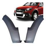 Alargador Moldura Parachoque Sandero Stepway 2012 2013 Par