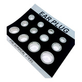 Alargador Prata Aço 10mm 12mm 14mm 16mm 18mm 20mm 12 Unidade