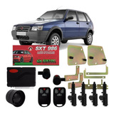 Alarme 2 Controles Fiat Uno Fire Trava Eletrica 4 Portas