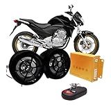 Alarme Anti Furto Para Moto Universal E Caixa De Som Bluetooth MP3 Com Controle Remoto