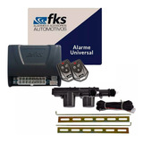 Alarme Automotivo   Kit Trava 2 Portas Fks Fk902 2 Controles