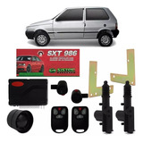 Alarme Automotivo Uno Antigo Trava Eletrica 2p Com Suporte