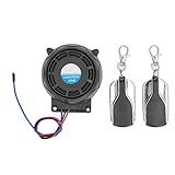 Alarme De Motocicleta De Alarme De Motocicleta ABS Com 2 Alarmes De Controle Remoto Para Moto Para Motos