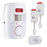 Alarme Mini S Fio Residencial Comercial 02 Controles Remoto