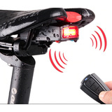 Alarme Para Bicicleta Com Controle Anti furto Recarregavel