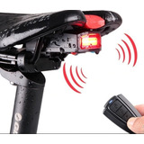 Alarme Para Bicicleta Com Controle Anti furto Recarregavel