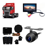 Alarme Para Caminhao Monitor Ldc Tela 4 3 Com Camera De Re