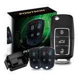 Alarme Positron Exact 360 Com Chave Canivete Vw Cromada