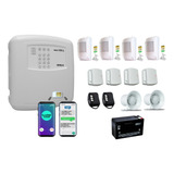 Alarme Residencial C Discadora Chip Celular Sensor Sem Fio
