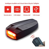 Alarme Wifi De Bicicleta De Bicicleta Com Controle Remoto E