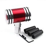 Alavanca De Câmbio De Carro Em T Universal E Legal Com Modificação Automática Vermelha Para Veículos De Transmissão Manual De Substituição De Alavanca De Alavanca De Alavanca De Alavanca Feita De Alumínio Polido