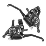 Alavanca De Marcha Bicicleta 24v Yamada 3x8v Manete Alumínio