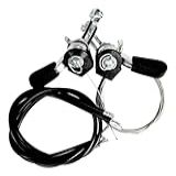 Alavanca Trocador Passador De Marcha 18 E 21 V Bike ALUMINIO C Cabos Bicicleta