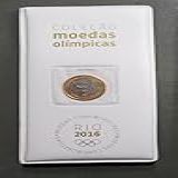 Album Branco Para Armazenar 17 Moedas Das Olimpiadas Rio