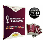 Album Capa Dura Copa Do Mundo 2022 Oficial 100 Figurinhas