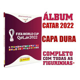 Album Copa 2022 Capa Dura Com Todas Figurinhas Para Colar