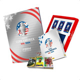 Album Copa America 24 Prata Completo Figurinha Soltas Box