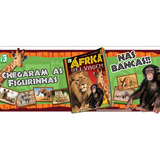Album De Figurinha Capa Mole África Selvagem 5 Envelopes