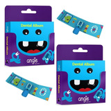 Album Dental Porta Dente De Leite Angie Premium Kit Com 2