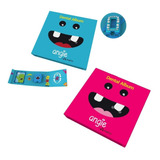 Album Dental Porta Dente De Leite Angie Premium Kit Com 3