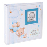 Album Do Bebe Principe Urso Azul 200 Fotos 10x15 Com Diário