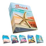 Album Fotografico 500 Fotos 10x15 Viagem Europa Usa Brasil Cor Beach Modelo