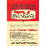 Album Vazio Tv Bingo Da Revista Intervalo 1964