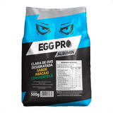Albumina 500g Proteína Da Clara Do Ovo Proteína Pura Sabor Abacaxi C Hortelã
